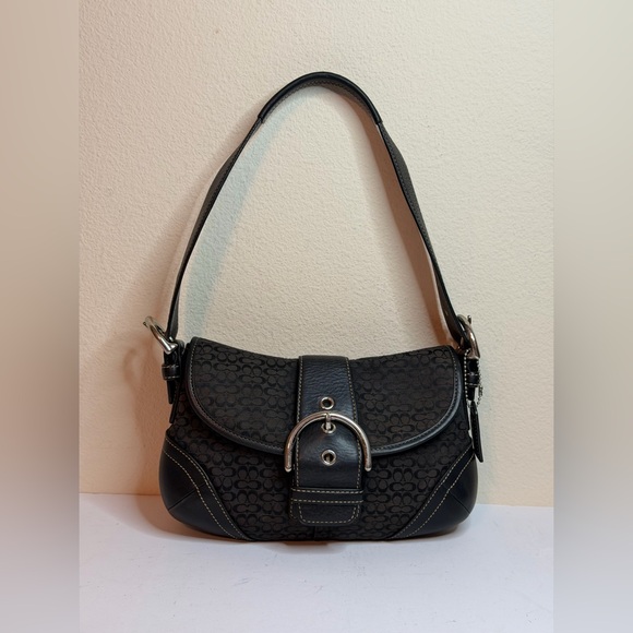 Coach Y2K Micro C Signature Monogram SoHo Shoulder Bag - Picture 1 of 13